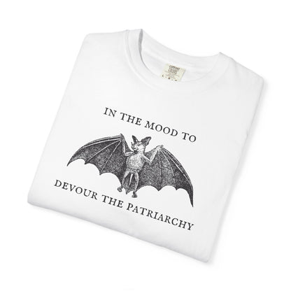 Devour the Patriarchy Bat T-Shirt Printify