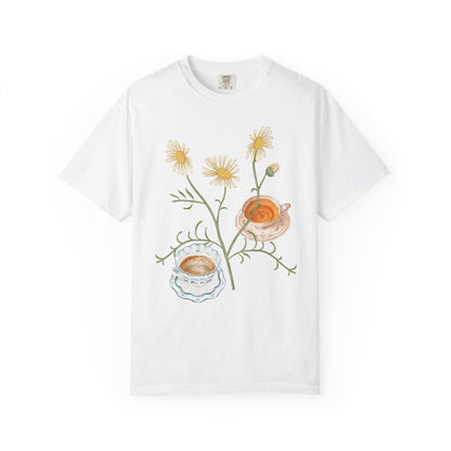 Tea & Chamomile T-Shirt Printify