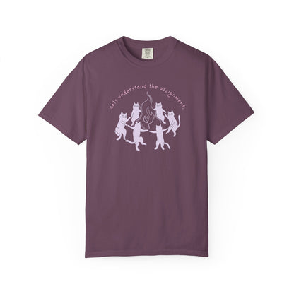 Cats Understand the Assignment T-Shirt Printify