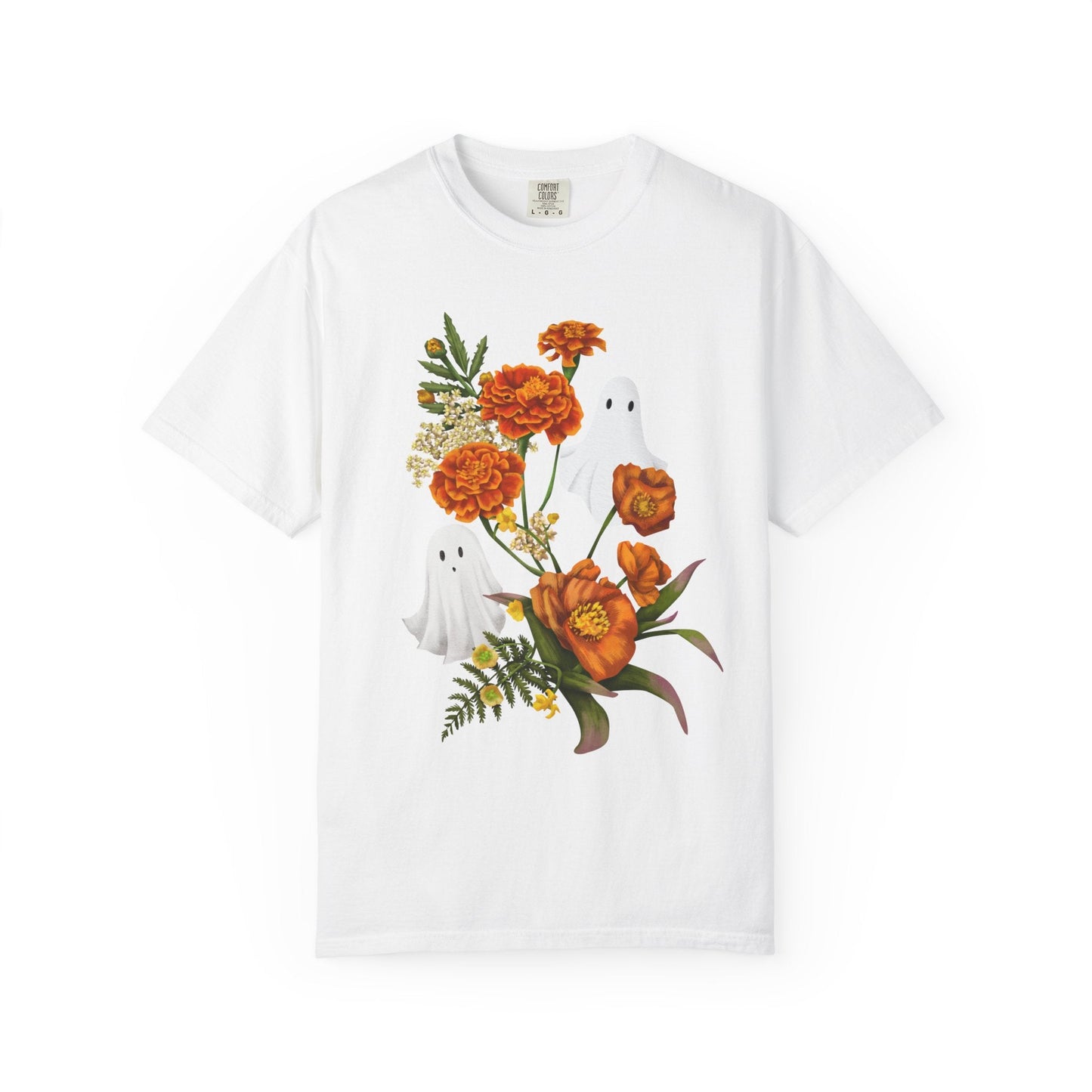 Ghosts & Marigolds T-Shirt Printify