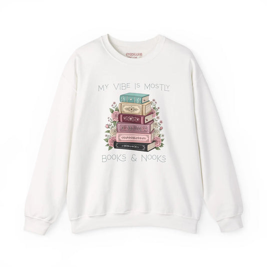 Books & Nooks Sweatshirt Printify