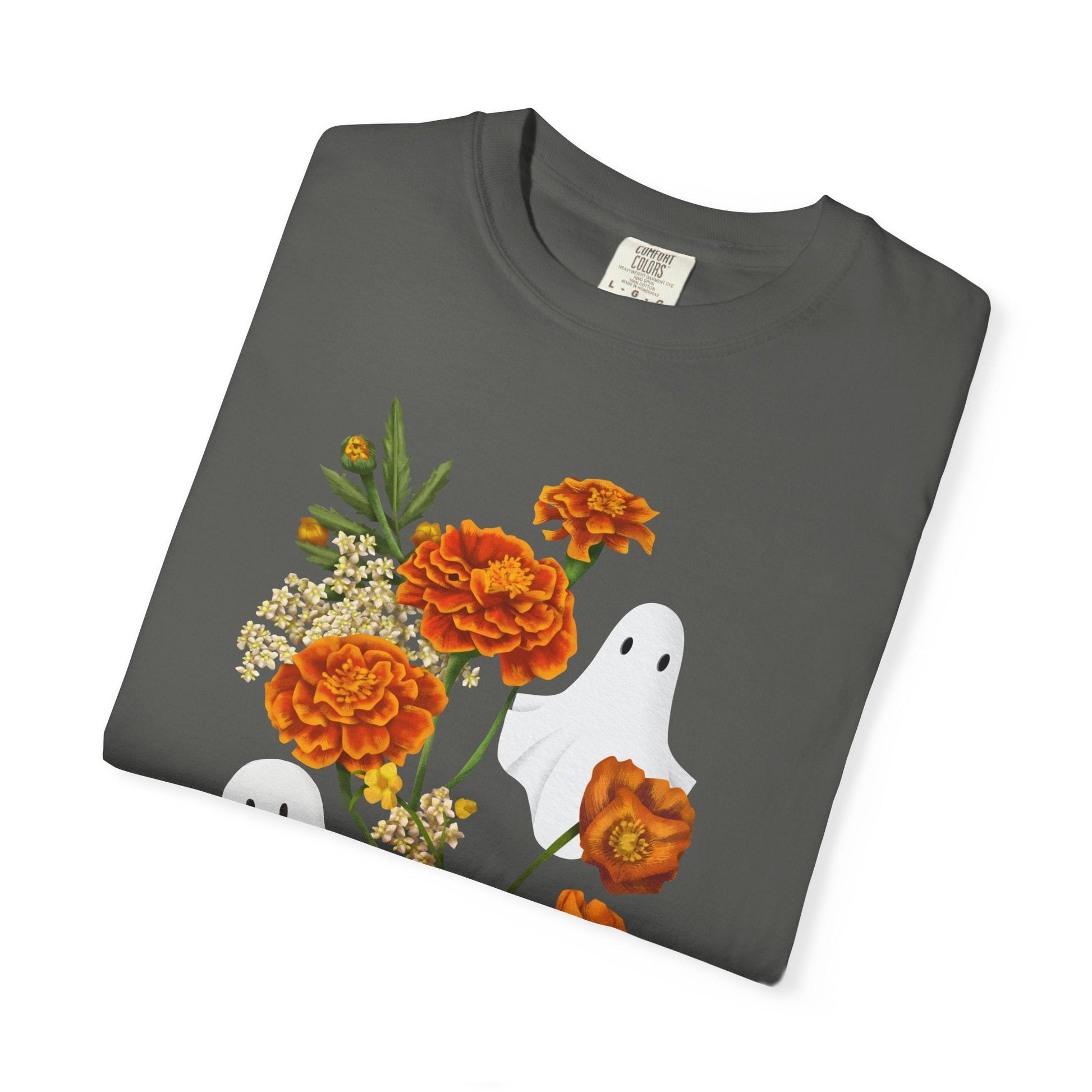 Ghosts & Marigolds T-Shirt Printify