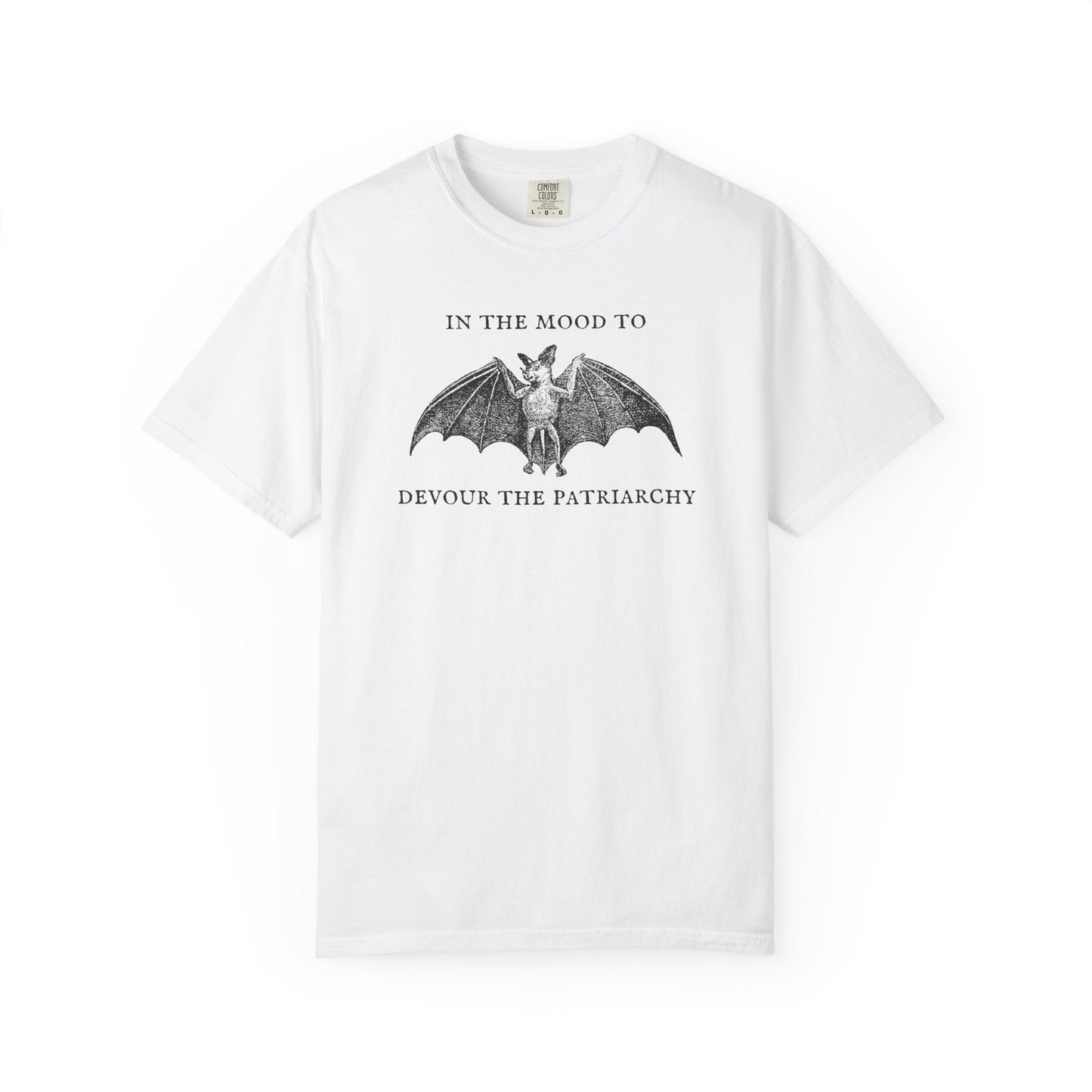Devour the Patriarchy Bat T-Shirt Printify