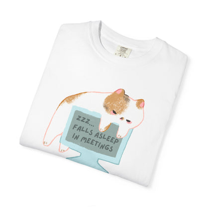 Falls Asleep During Meetings T-Shirt Printify