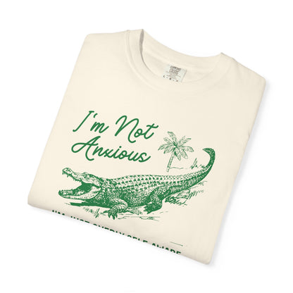 Anxious Alligator T-Shirt Printify