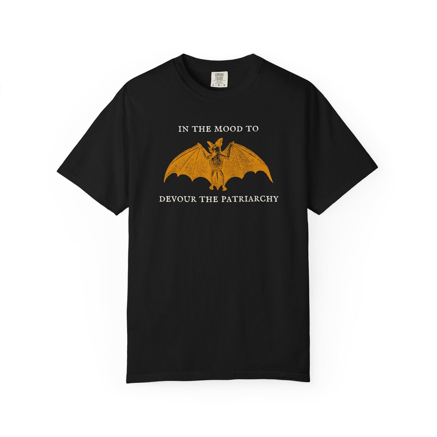 Devour the Patriarchy Bat T-Shirt Printify
